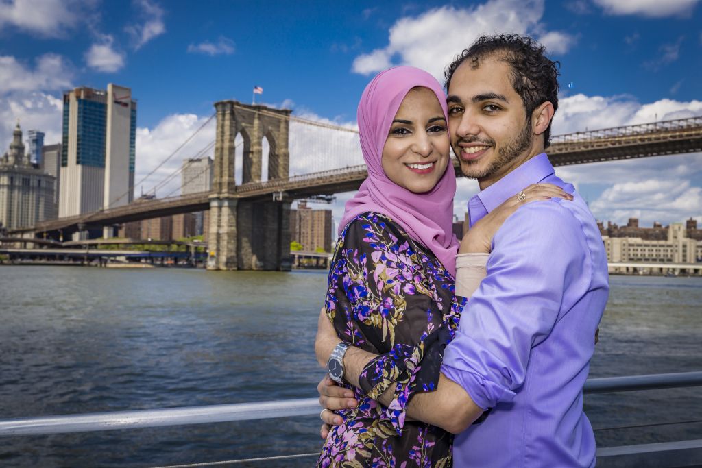 Muslim Wedding Brooklyn Bridge