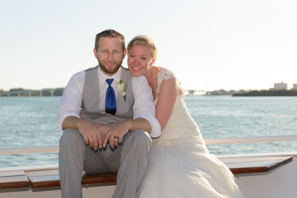Wedding on Yacht Sensation