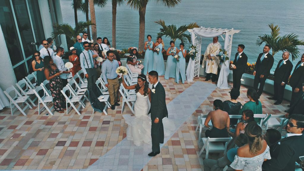 Disney Wedding At Clearwater Beach Marriott On Sand Key