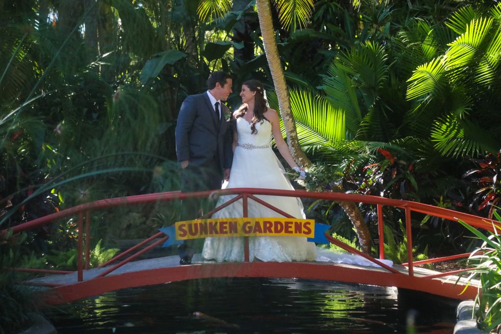 Wedding At Sunken Gardens By Our Photographers In St Petersburg